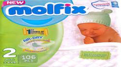 MOLFIX PAMPERS SIZE 2*3